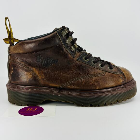 Dr. Martens Mens 8287 Made in England Vintage Leather Work Boots Size 6 UK/ 7 US - Picture 1 of 13
